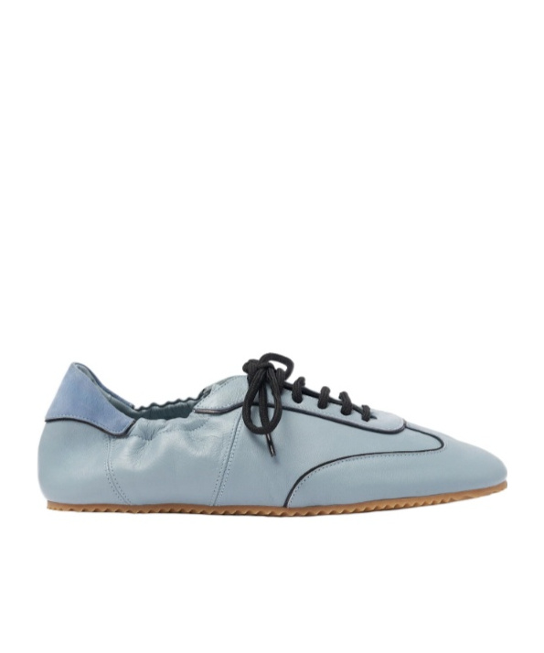 Scarosso Riley Lace-up Sneakers In Blue