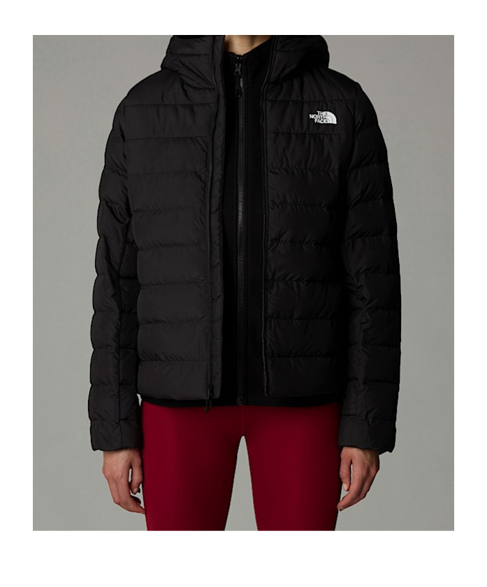 The North Face Aconcagua Iii Hooded Down Jacket In Black