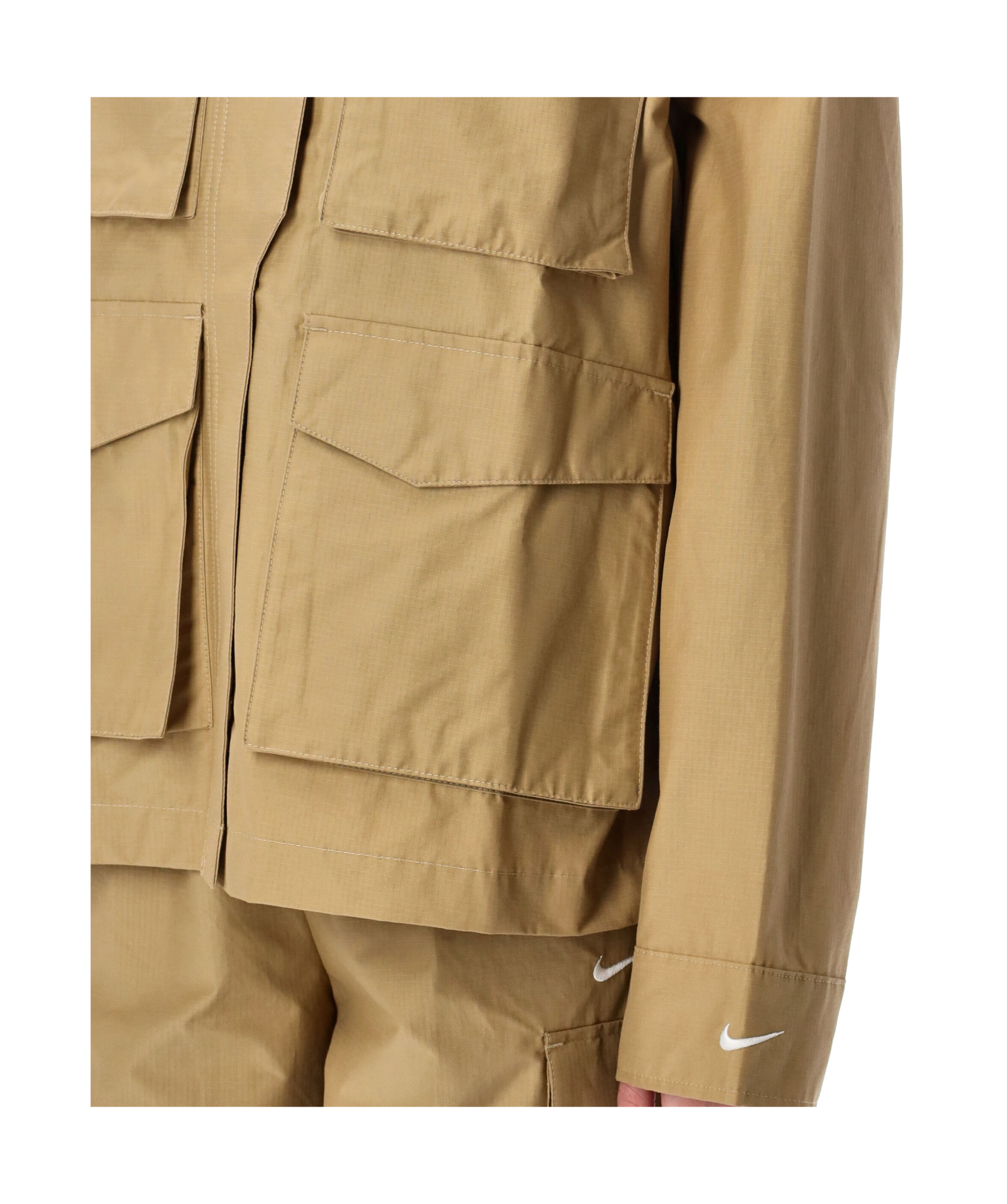 Nike Jacket In Brown