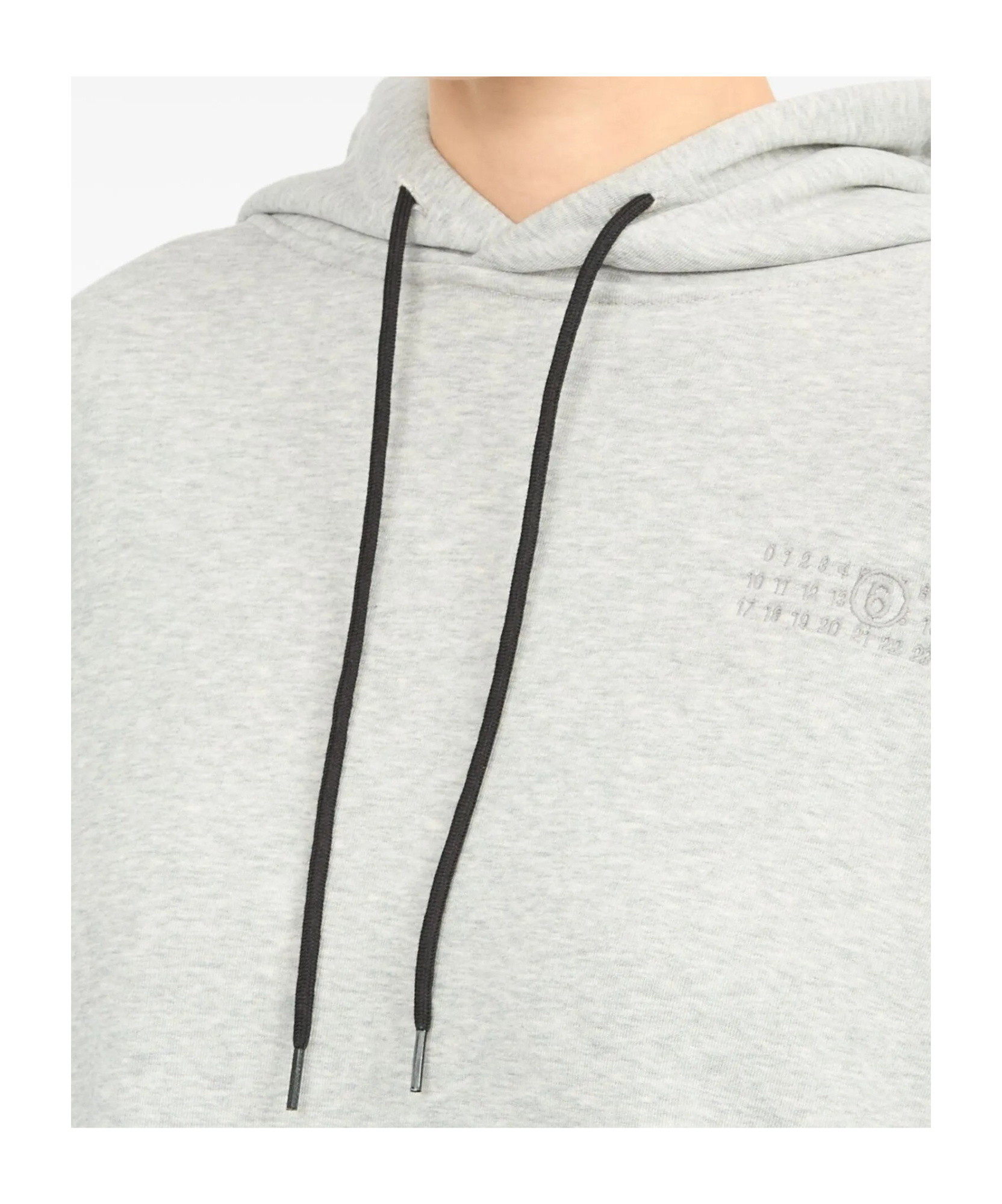 Mm6 Maison Margiela Numbers-motif Hoodie
