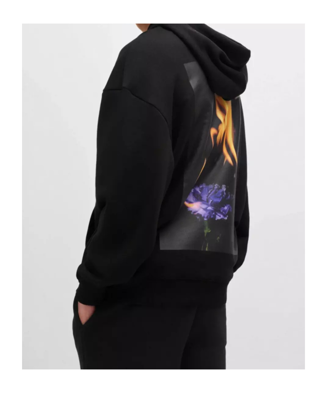 Hugo Boss Long-sleeved Sportswear Sweater Set In Black