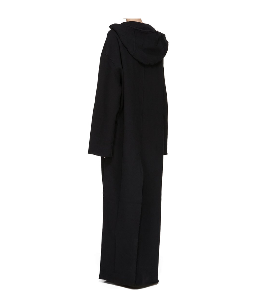 Rick Owens Drkshdw Long-sleeved Hoodie In Black