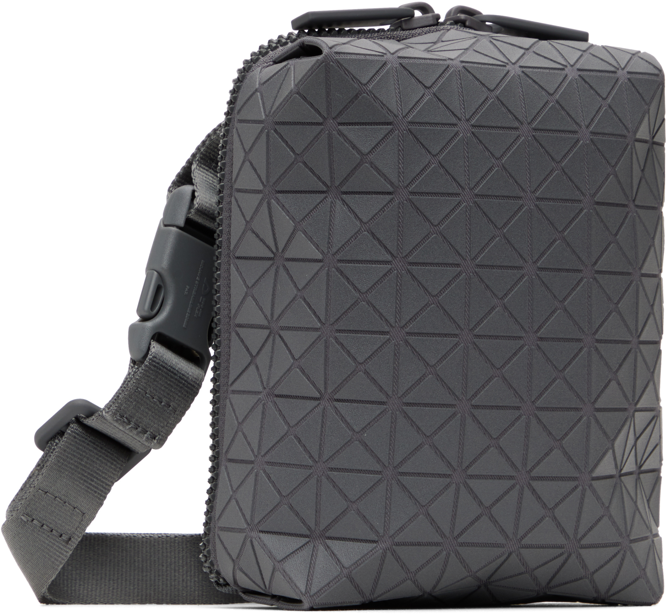 Bao Bao Issey Miyake Beetle One-tone Shoulder Bag In Gray