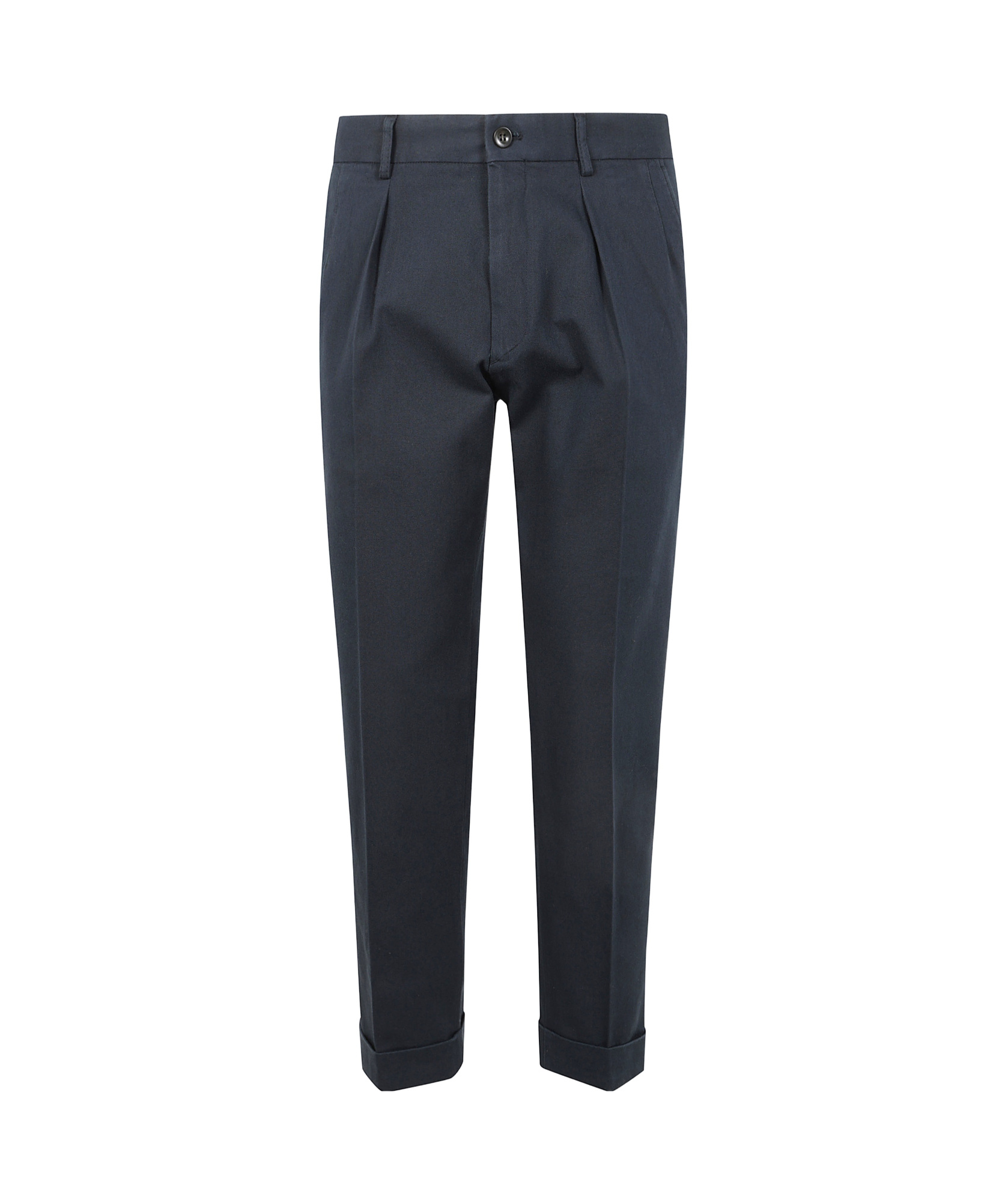 Incotex Blue Trousers In Black