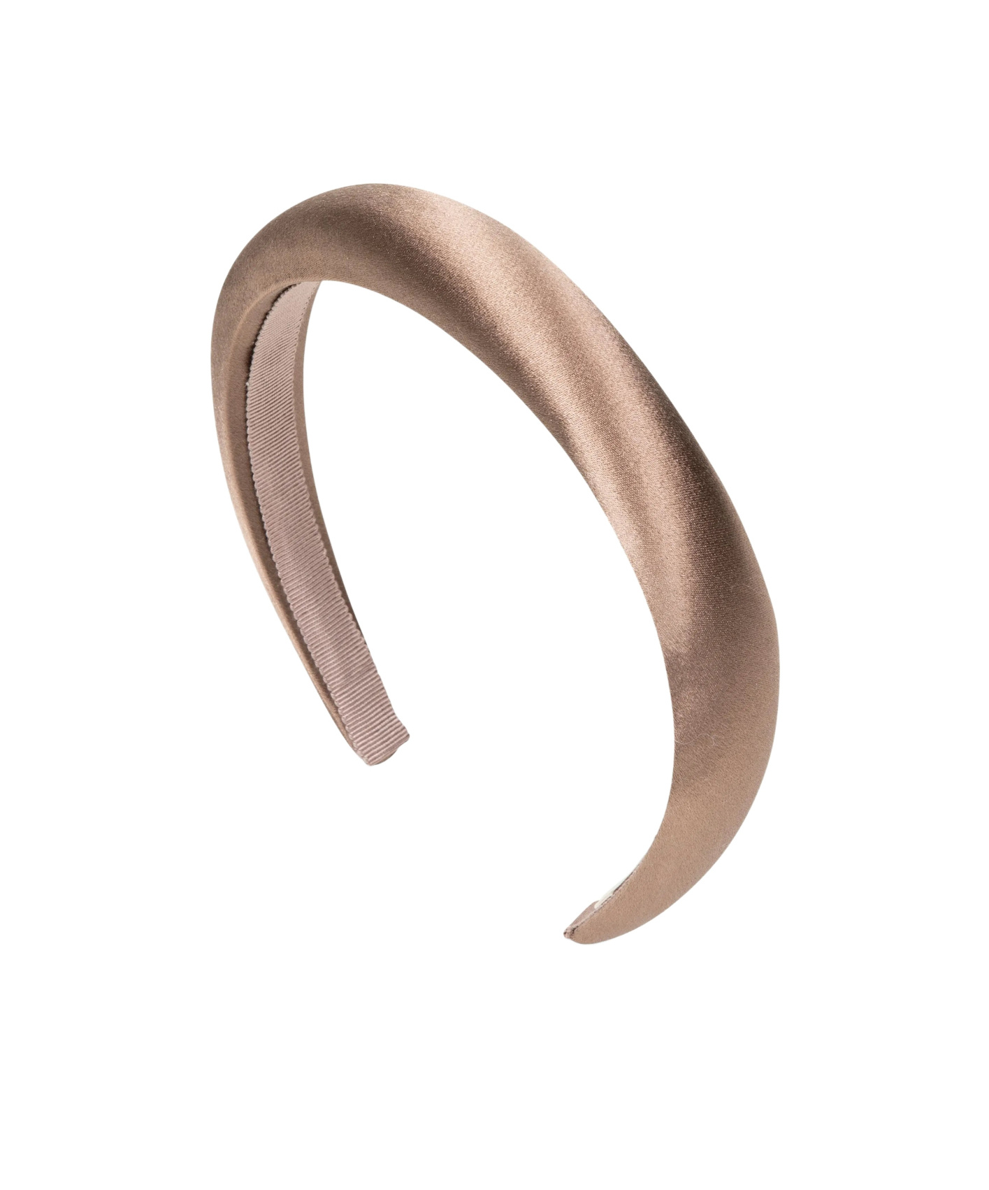 Jennifer Behr Tori Satin Headband In Neutral