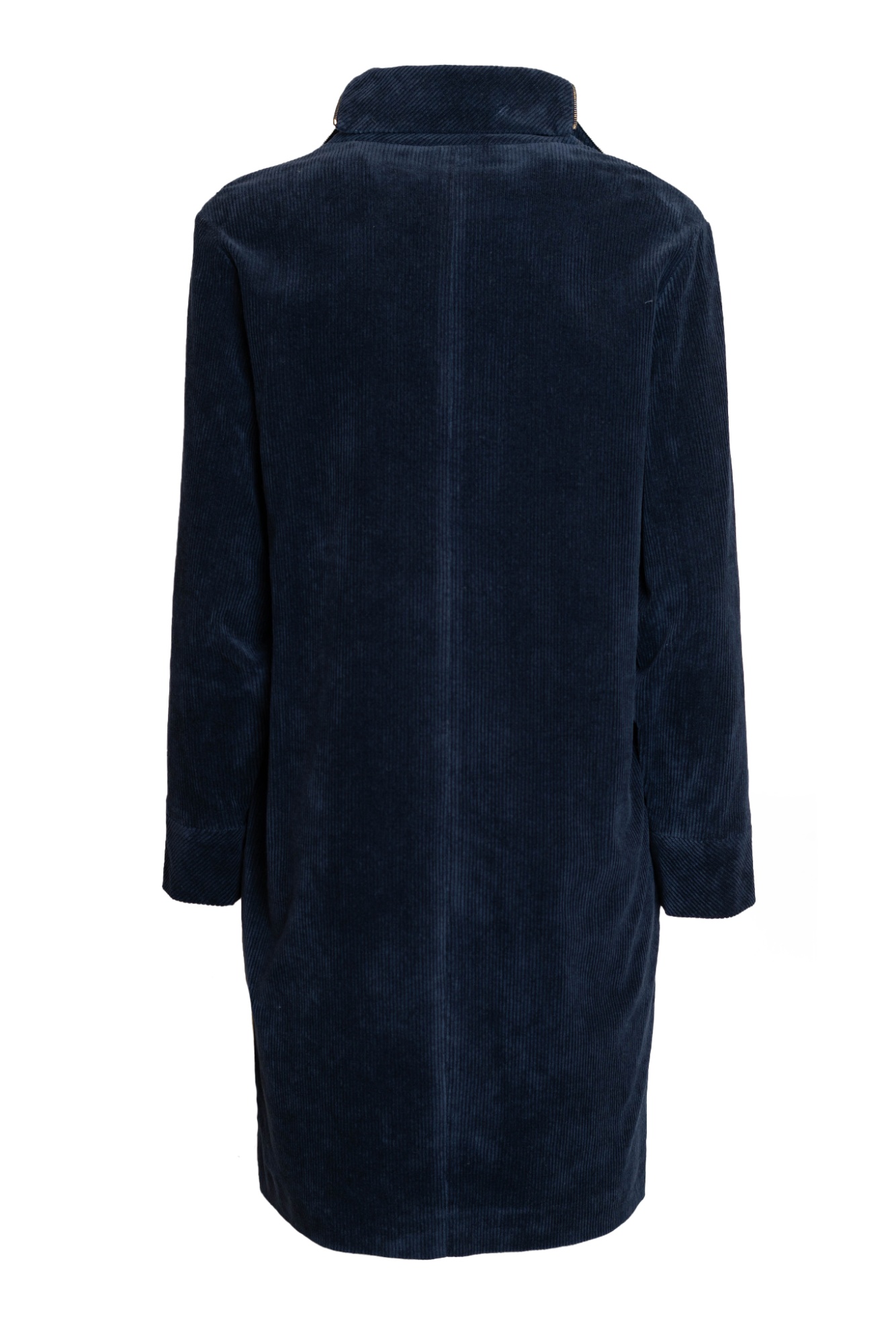 Antonelli Velvet Coat In Blue