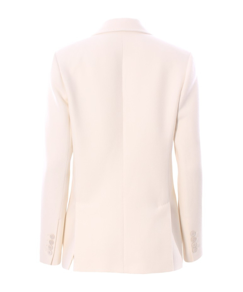 Eleventy Double-breasted Wool Jacket In Neutral