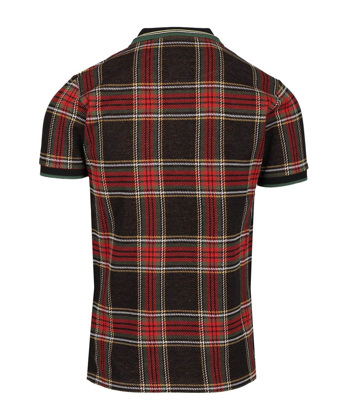 Vivienne Westwood Multicolor Polo Shirt With Orb Decoration On The Chest And All-over Tartan Motif In Cotton Man In Multi