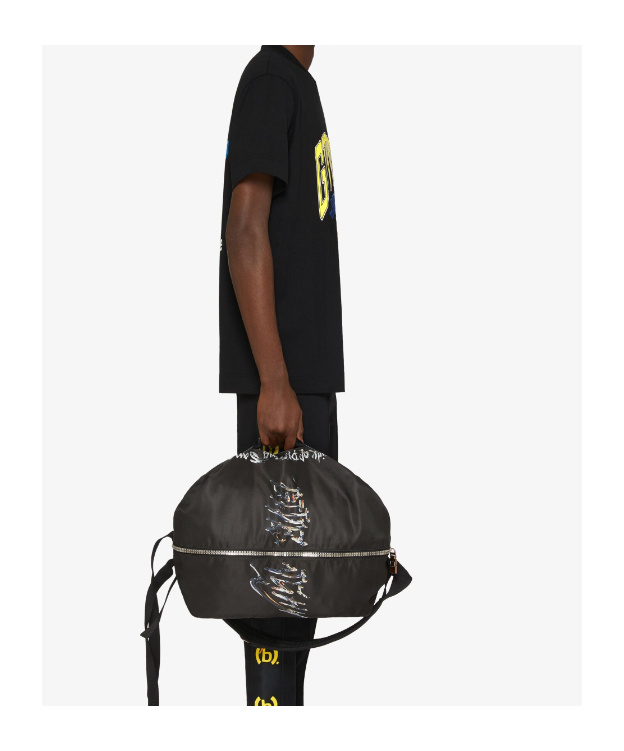 Givenchy Logo Printed Crewneck T-shirt In Black