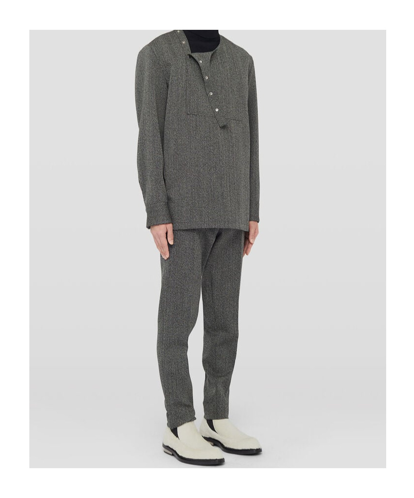 Jil Sander Tapered-leg Trousers In Gray