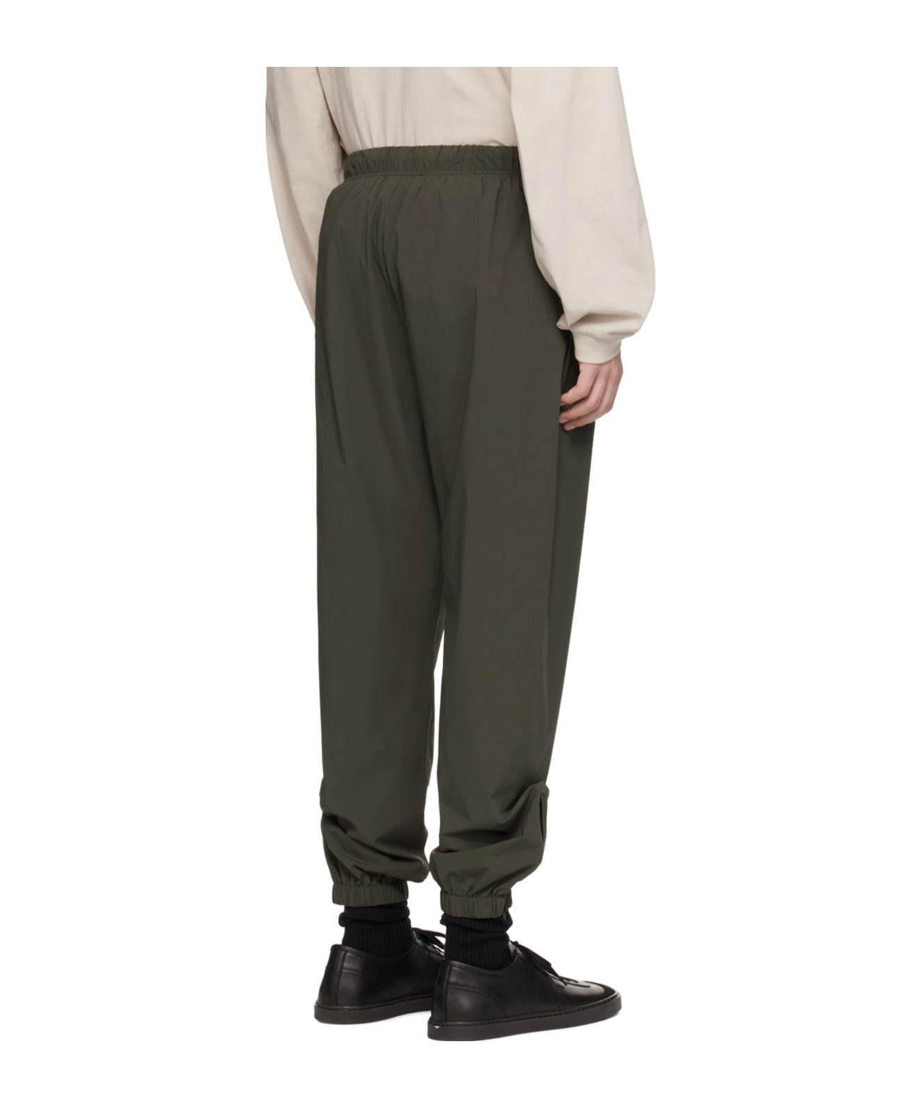 Essentials Drop-crotch Track Pants In Black