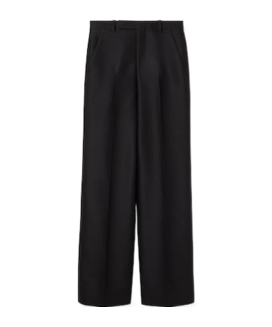 Gucci Belt-loop Casual Pants In Black