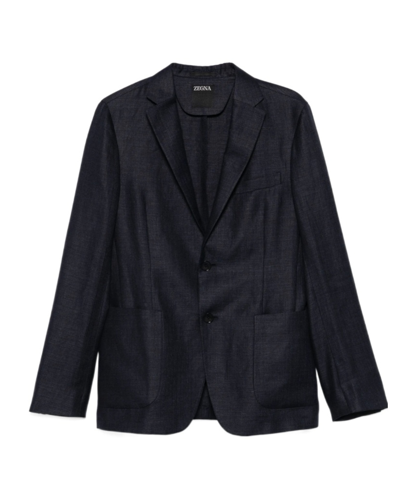 ZEGNA LONG-SLEEVED SUIT COAT