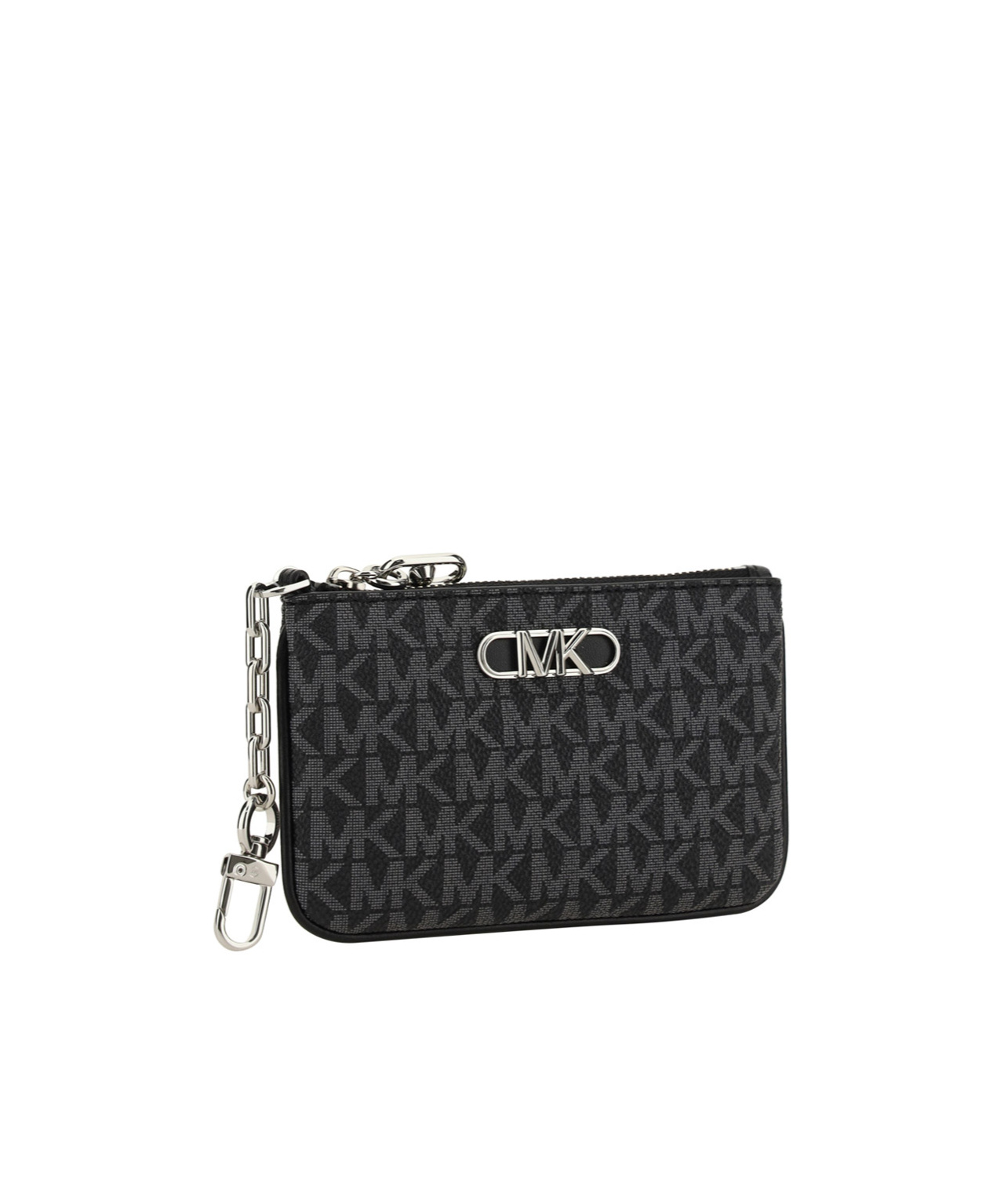 MICHAEL KORS MONOGRAM LOGO-PLAQUE WALLET
