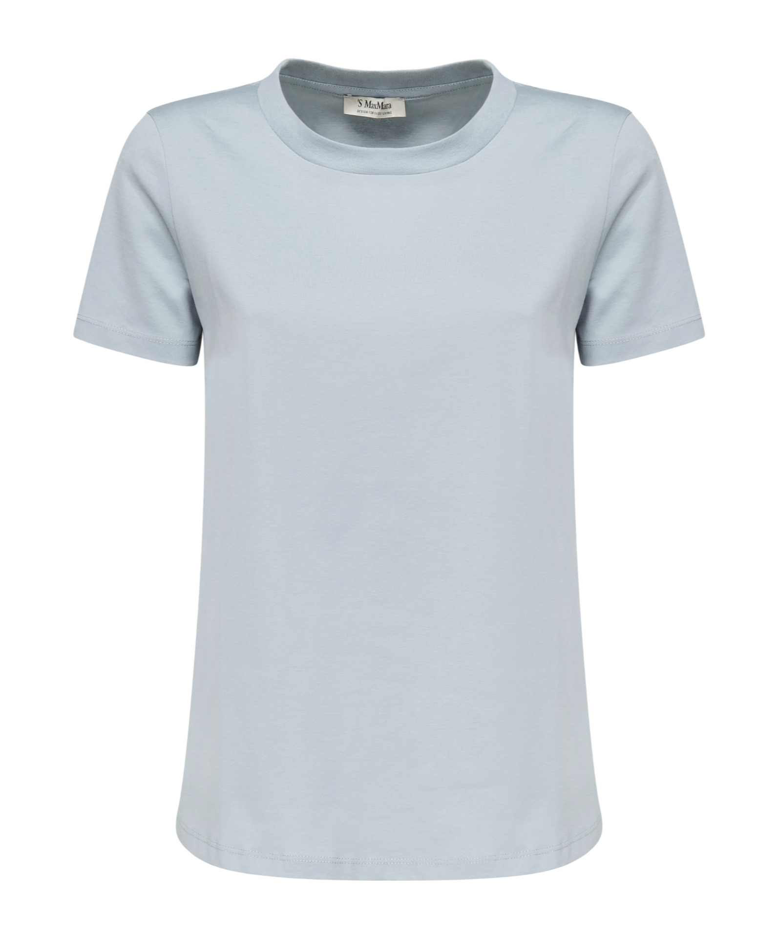 Max Mara Short-sleeved T-shirt In Gray