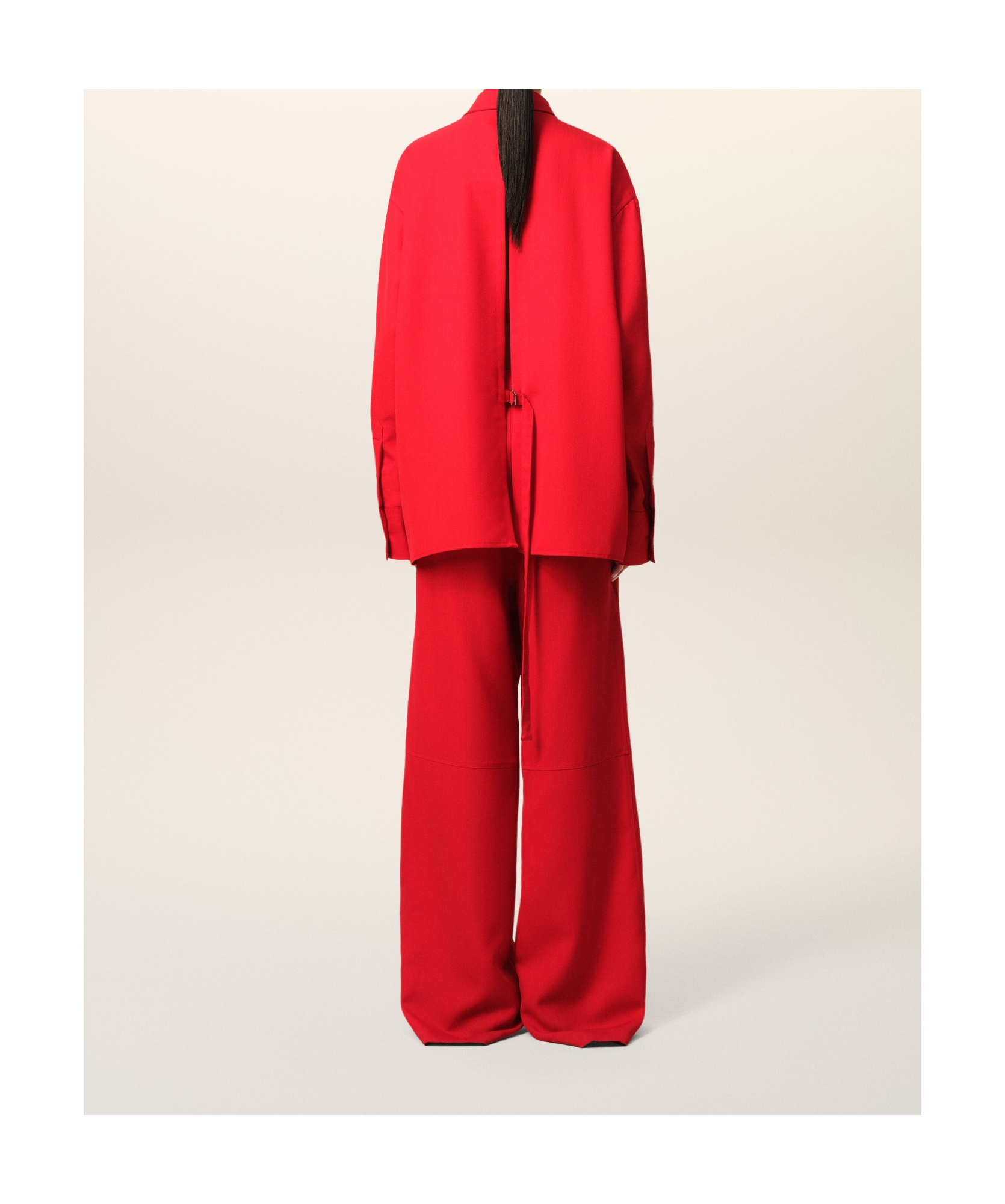 Ami Alexandre Mattiussi Hemd Mit Schlitz Hinten In Red
