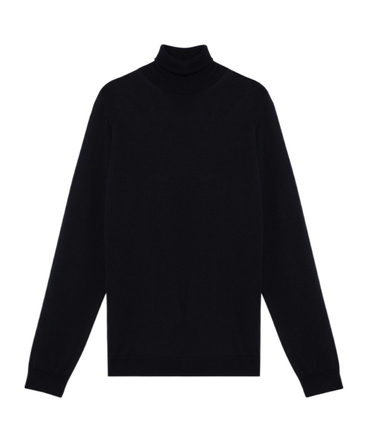 Roberto Collina Merino Wool Jumper In Black