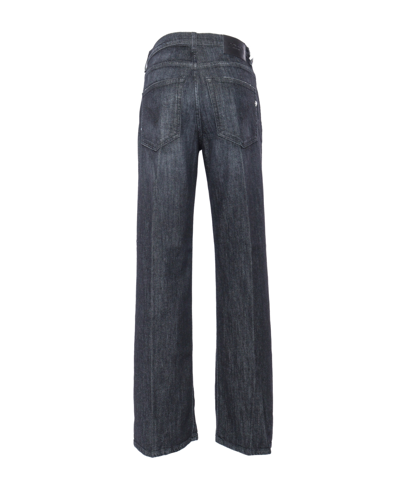 Dondup Belt Loop With Jeans In Black