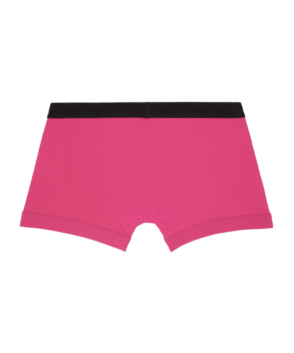 Tom Ford Pink Cotton Boxer Briefs In Pink