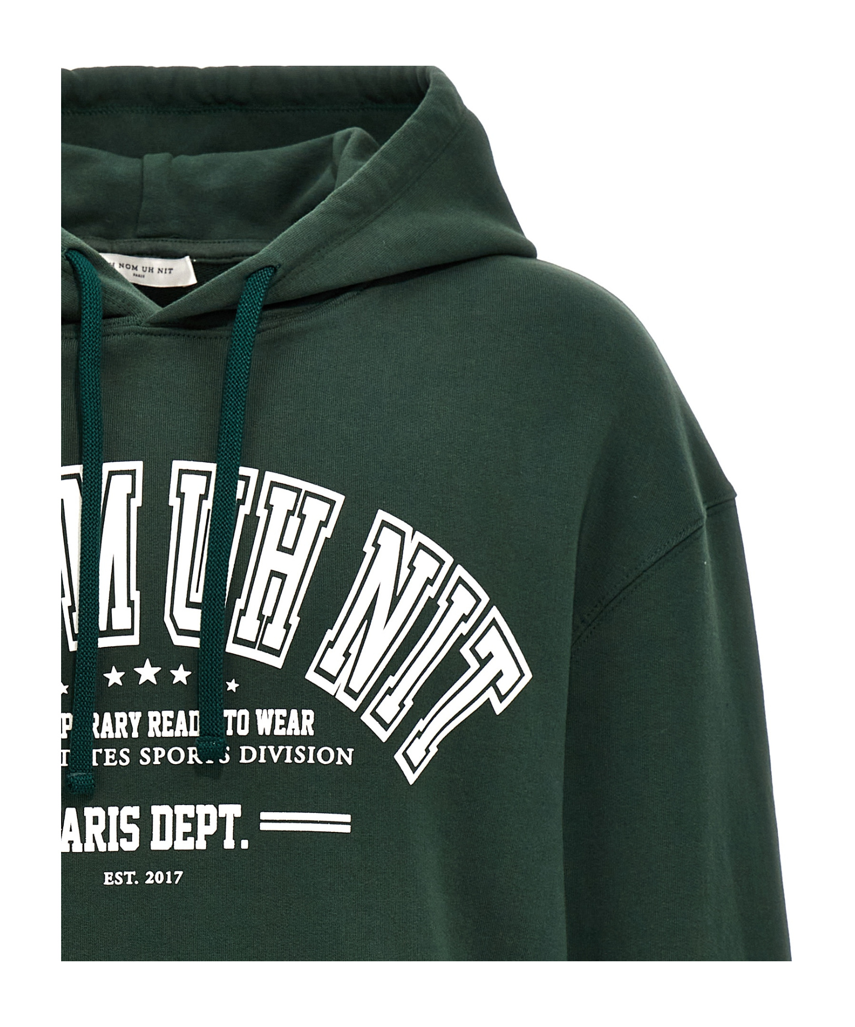 Ih Nom Uh Nit Dark Green College Hoodie In Green