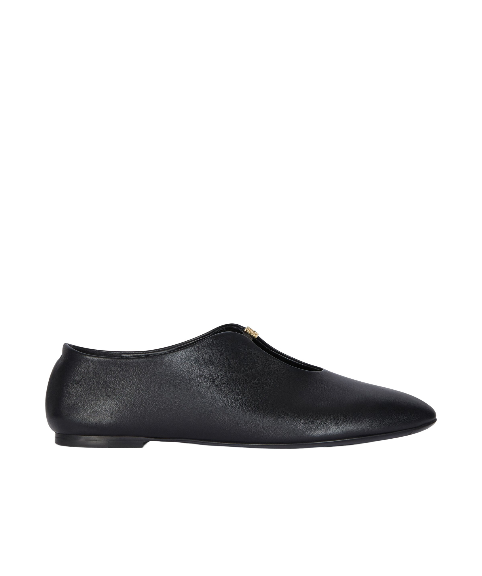Givenchy 4g Liquid Nappa Leather Ballet Flats In Black
