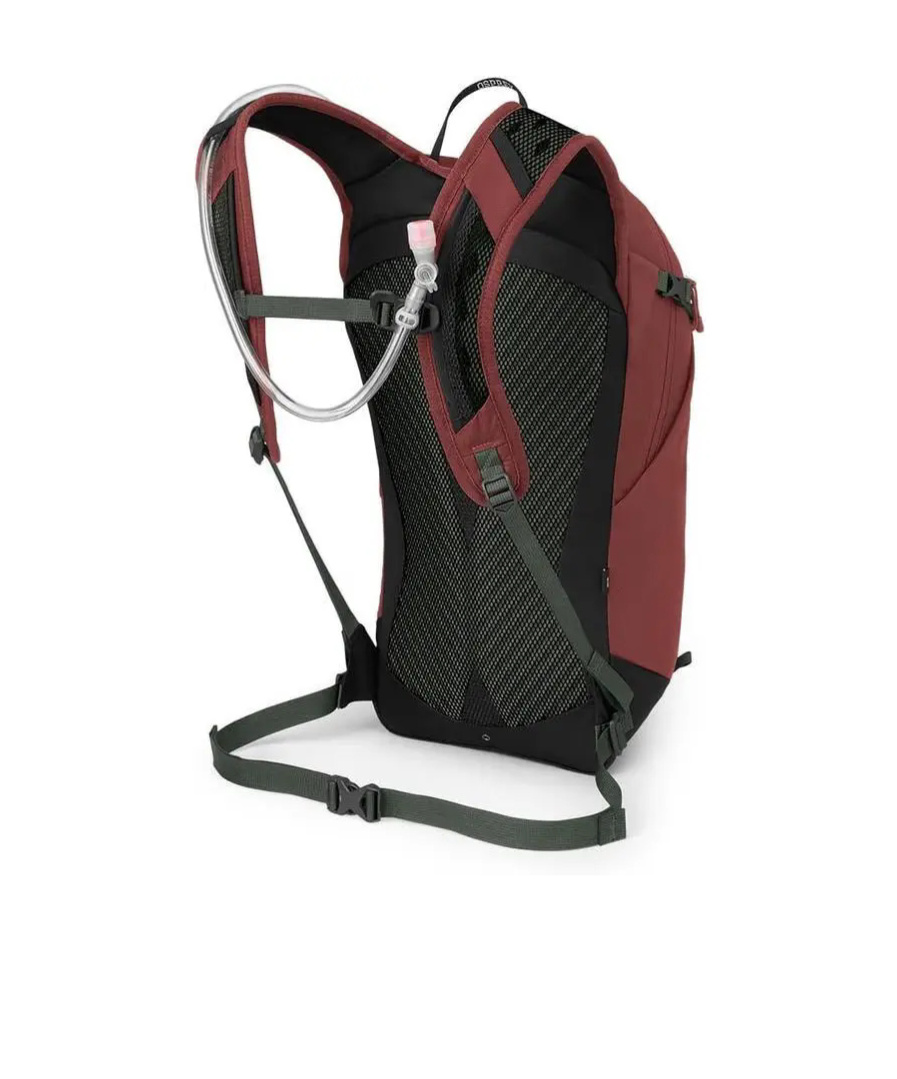 Osprey Zippered Backpack In Red