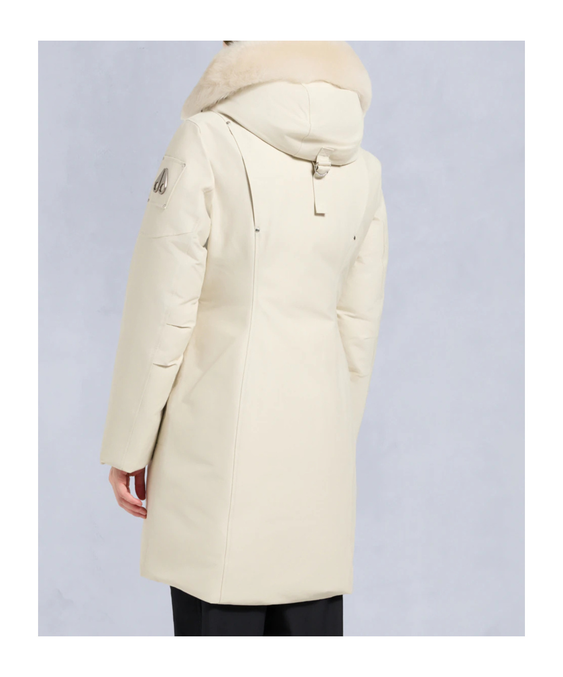 Moose Knuckles Stirling Parka Lds Outerwear In White