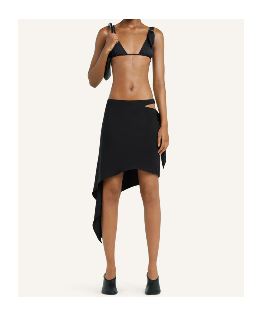 Courrèges Asymmetrical Midi Skirt