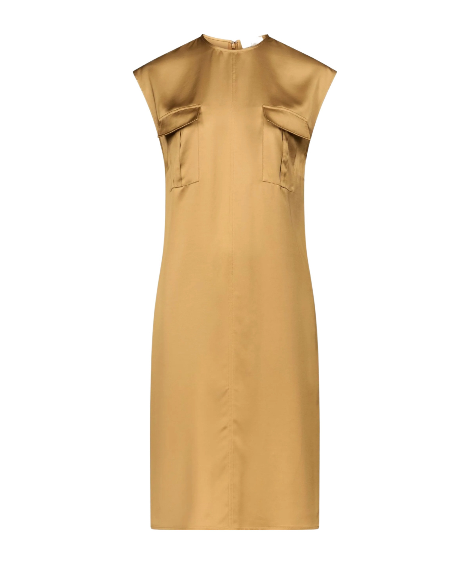 Loulou De Saison Seena Sleeveless Dress Clothing In Brown