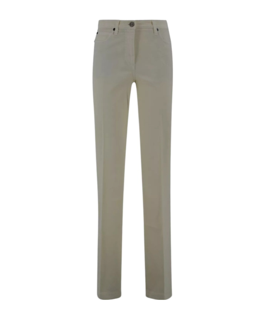 Etro Belt Loops Slacks In Gray