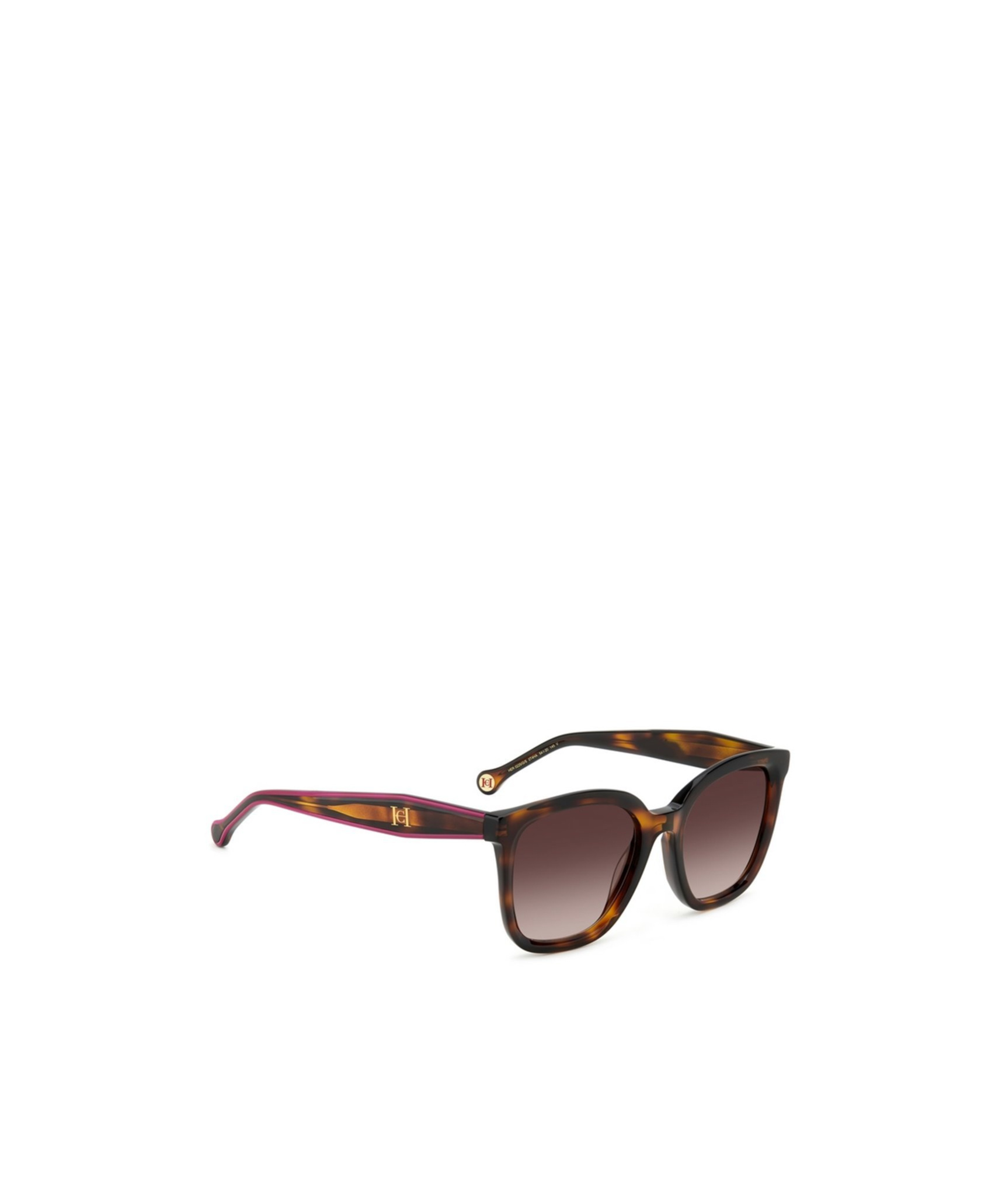 Carolina Herrera Her 0225 Wayfarer-frame Sunglasses In Brown