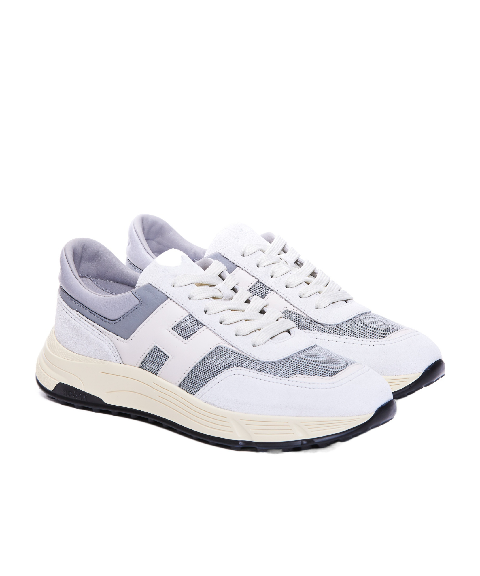 Hogan Round-head Sneakers In White