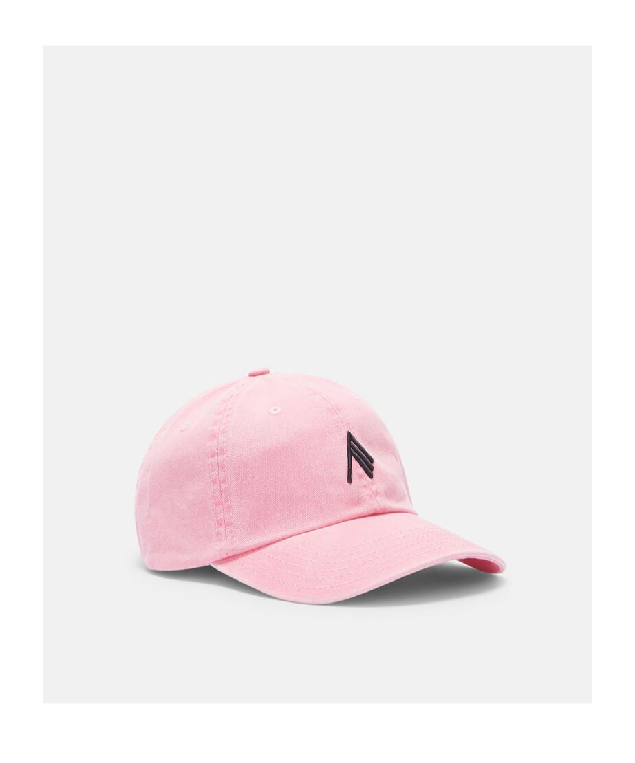 Shop Attico The Logo Embroidered Baseball Cap In Pink