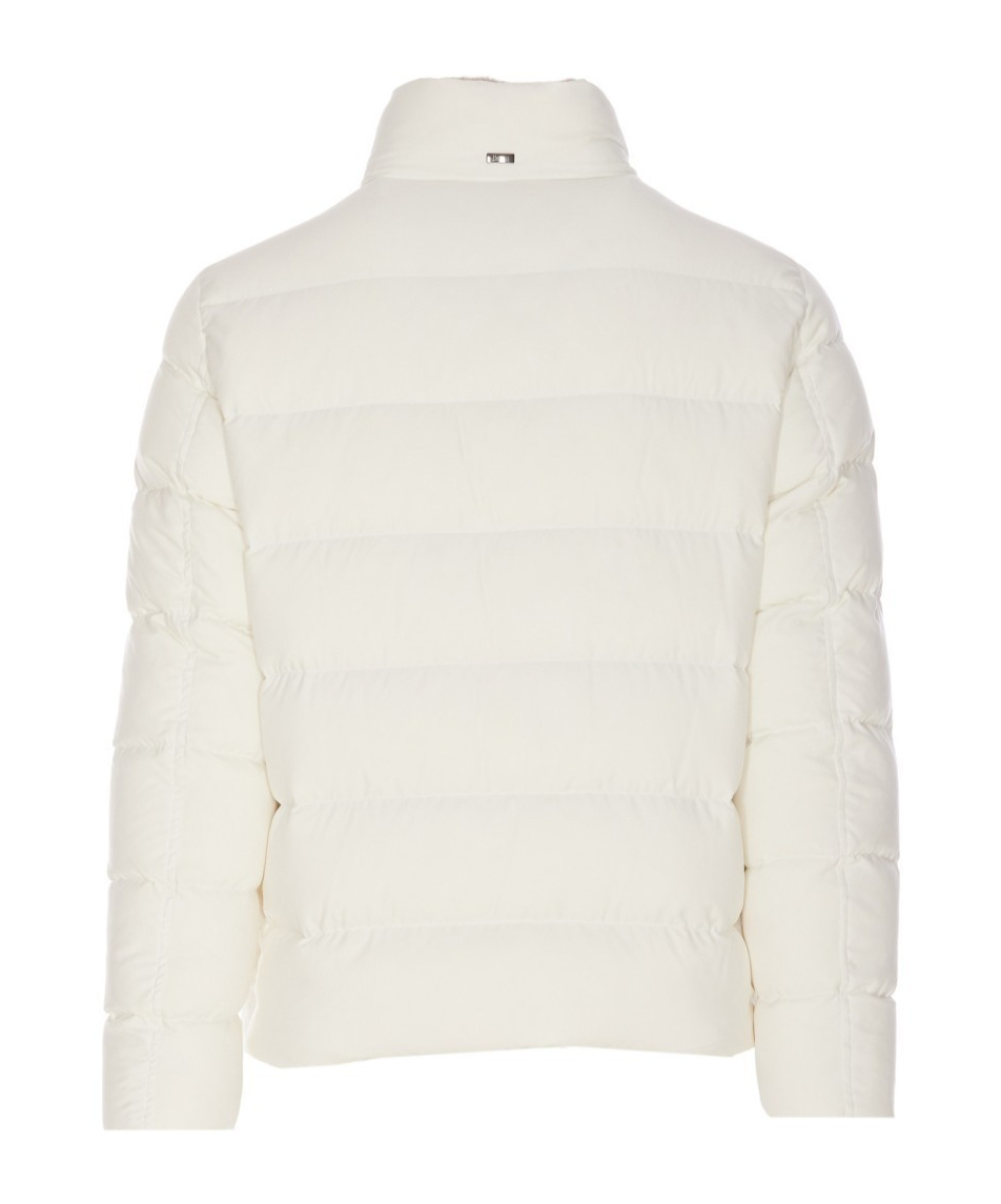 Herno Quilted Puffer Jacket In White