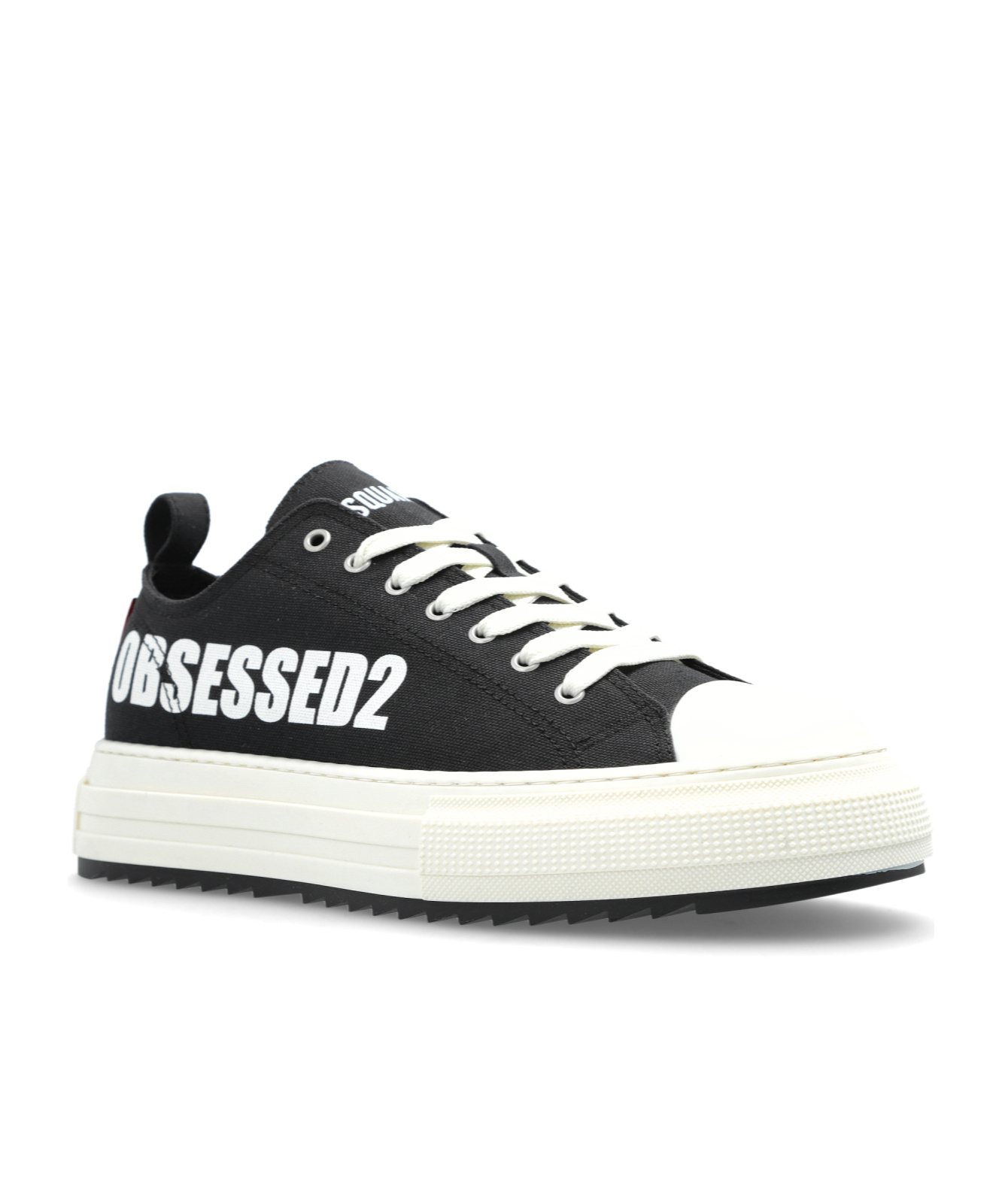 Dsquared2 Lace-up Sneakers In Black
