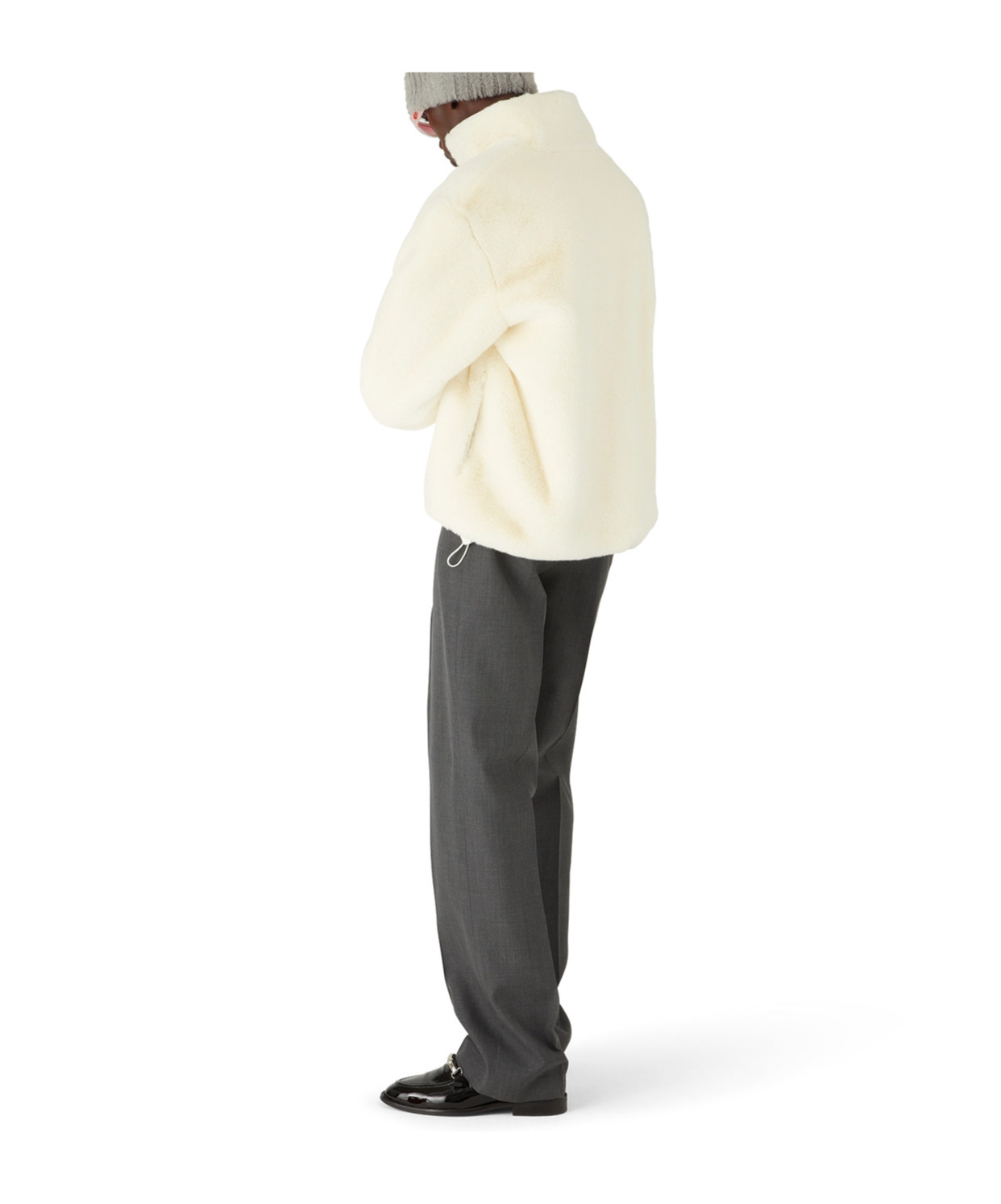 Casablanca Logo Zip-up Jacket In Neutral