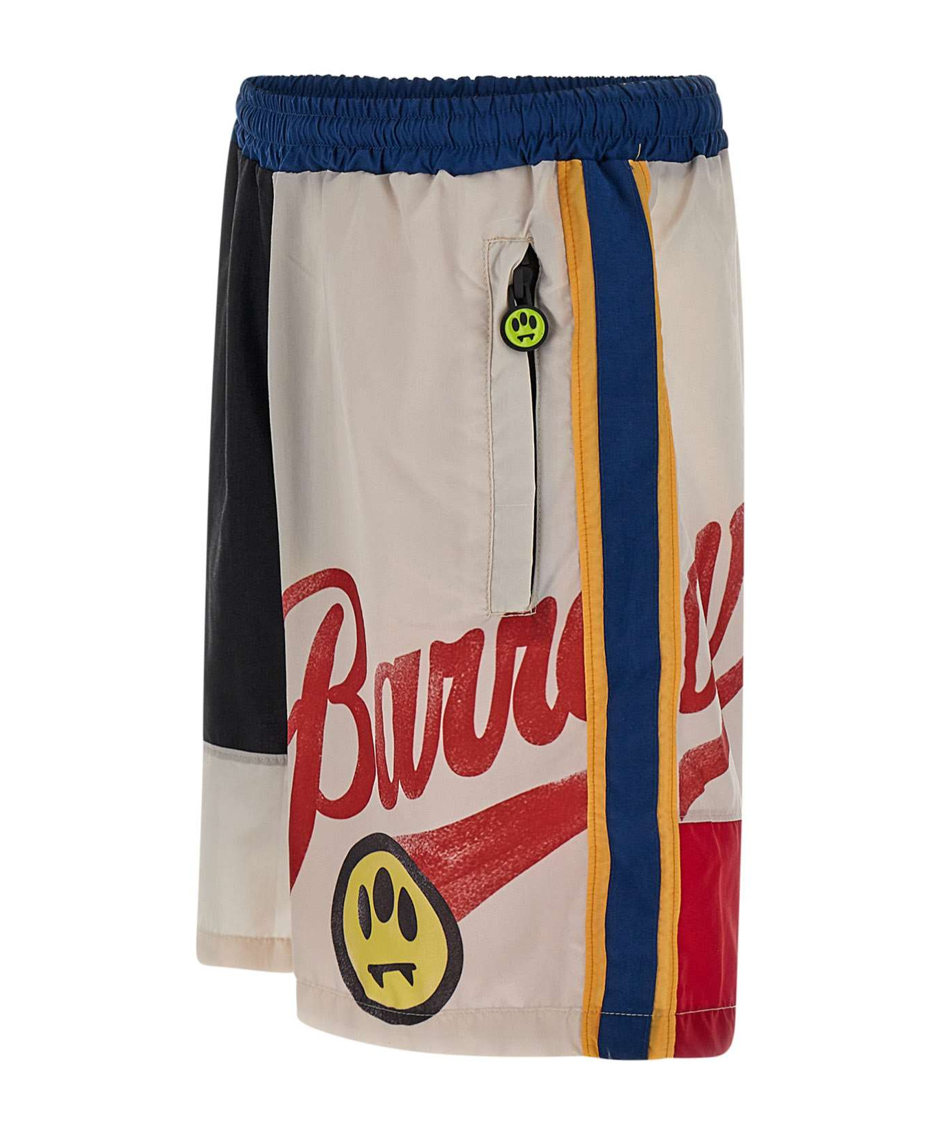 Barrow Panelled Colour-block Track Shorts