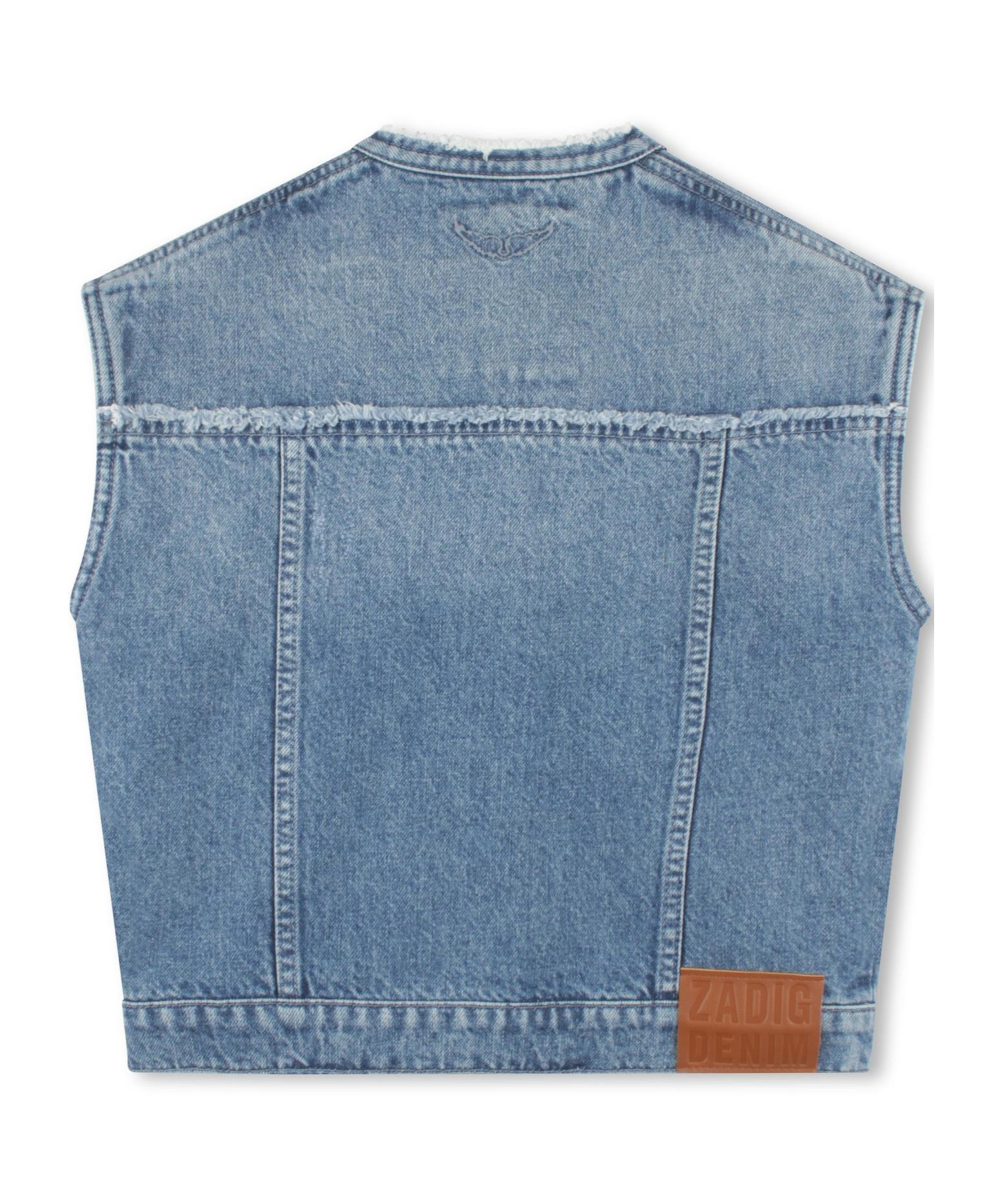 Zadig & Voltaire Sleeveless Vest In Blue