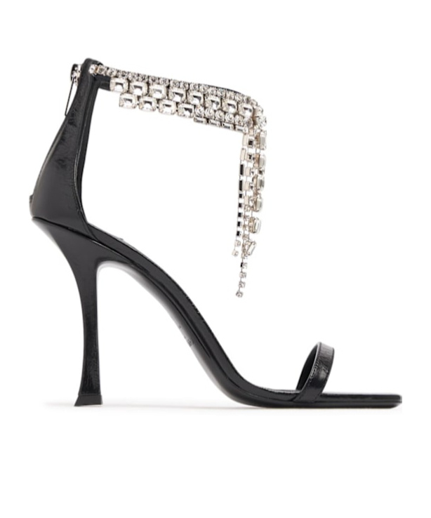 Jimmy Choo 100mm Verity Leather Sandals