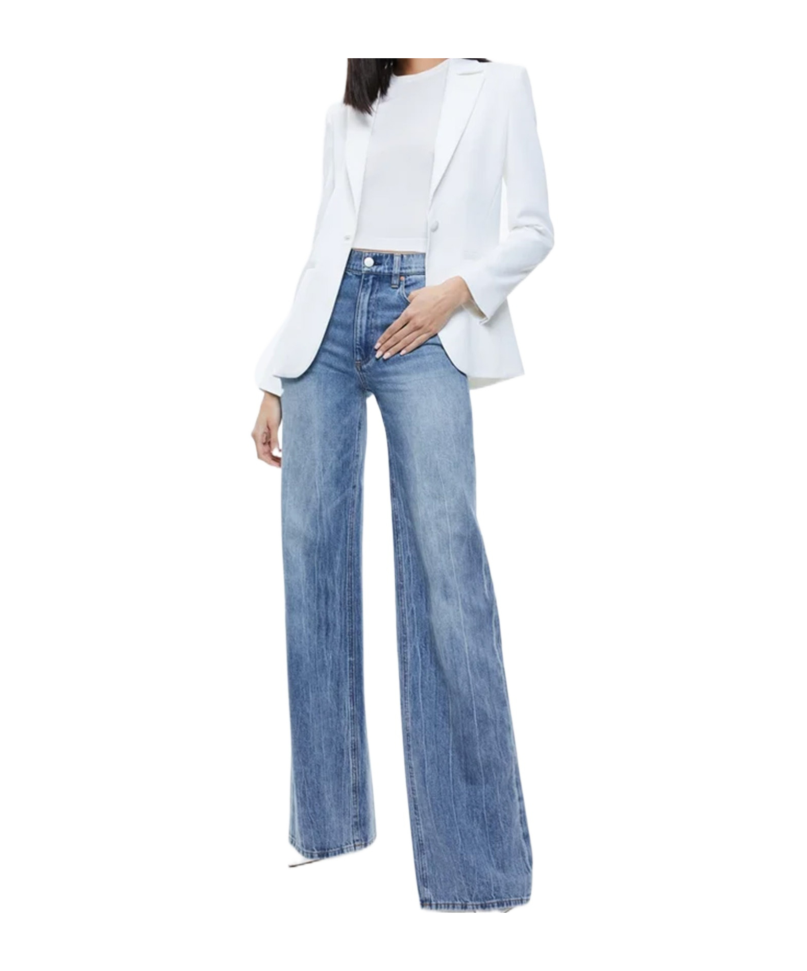 Alice And Olivia Blake Slim Suit