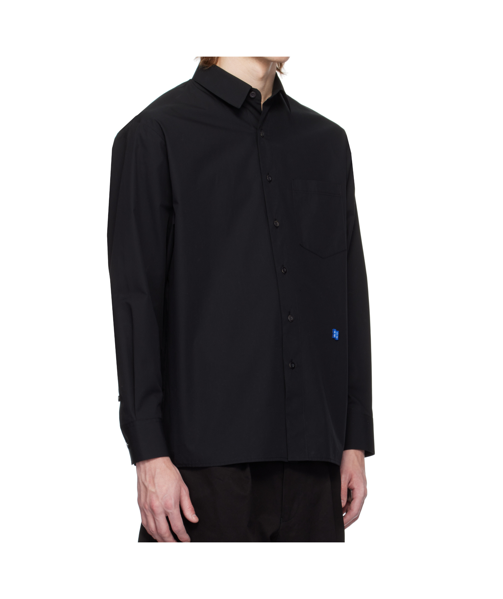 Ader Error Trs Tag 01 Shirt In Black