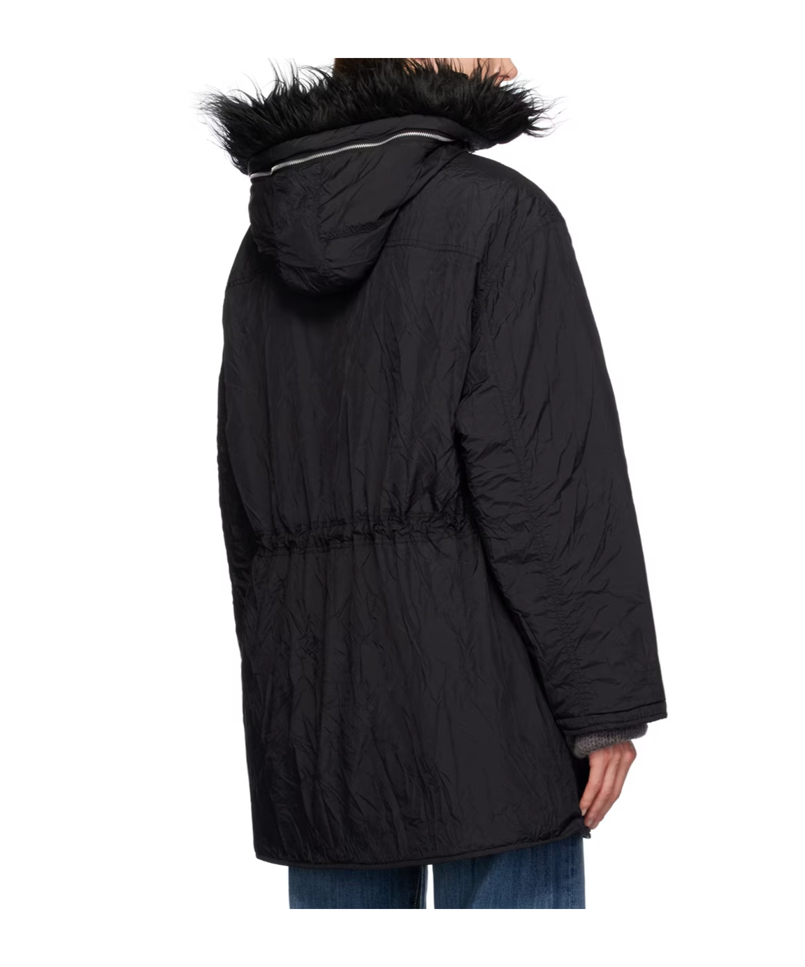 Our Legacy Subtle Parka Coat In Black