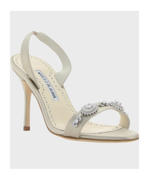 Manolo Blahnik Sandals In Nude