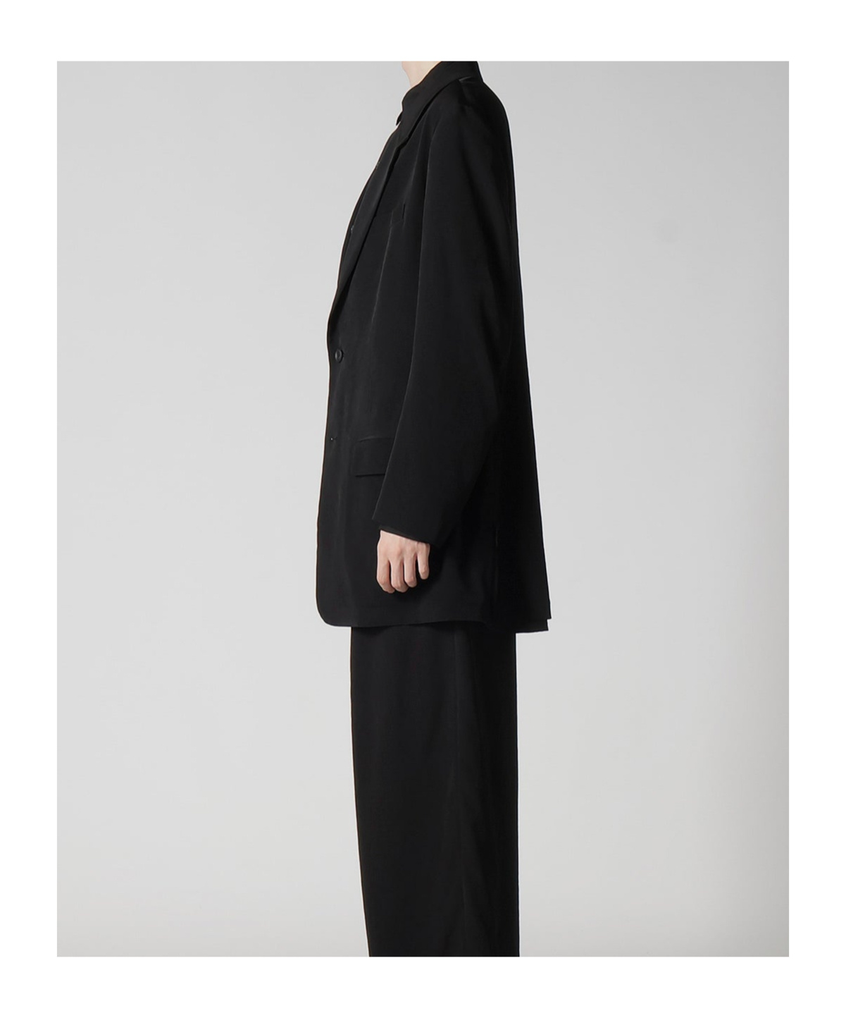 Shop Yohji Yamamoto Single Breasted Blazer In Black