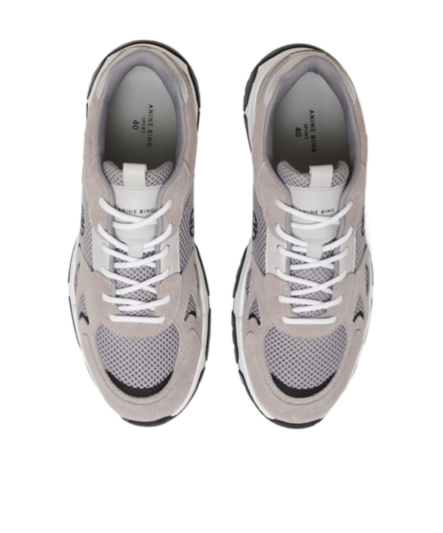 Anine Bing Brody Sneakers In Grey In Gray