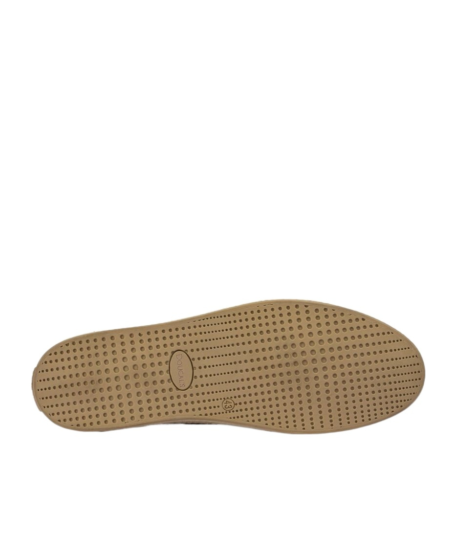 Doucal's Round Toe Casual Shoes In Green