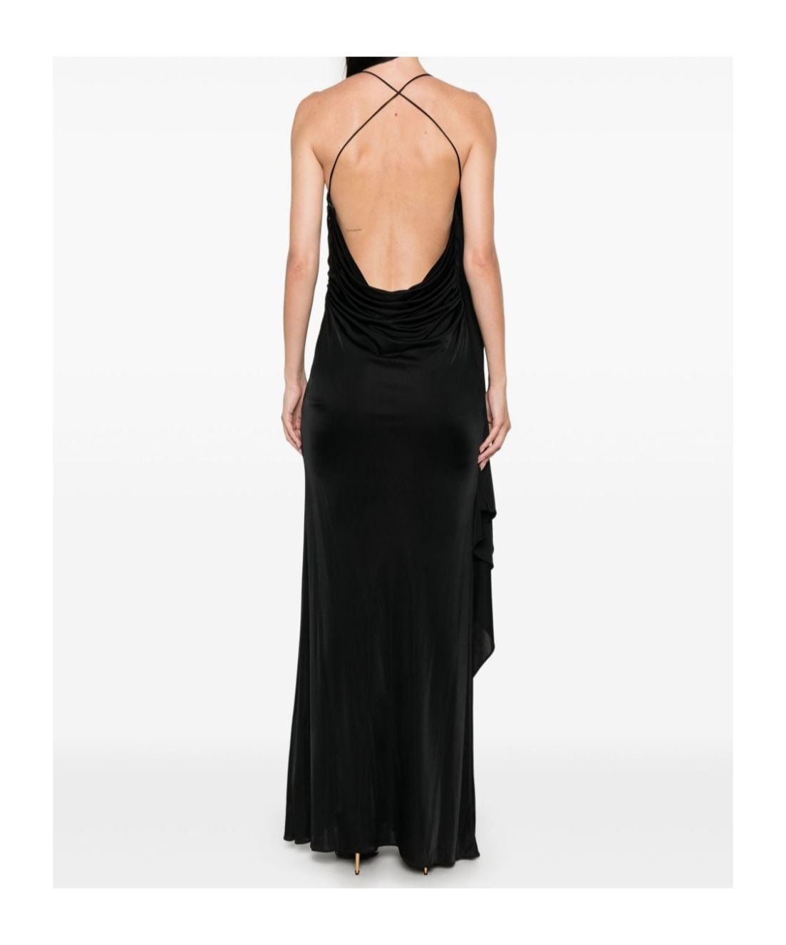 Giuseppe Di Morabito Brooch-detail Maxi Dress