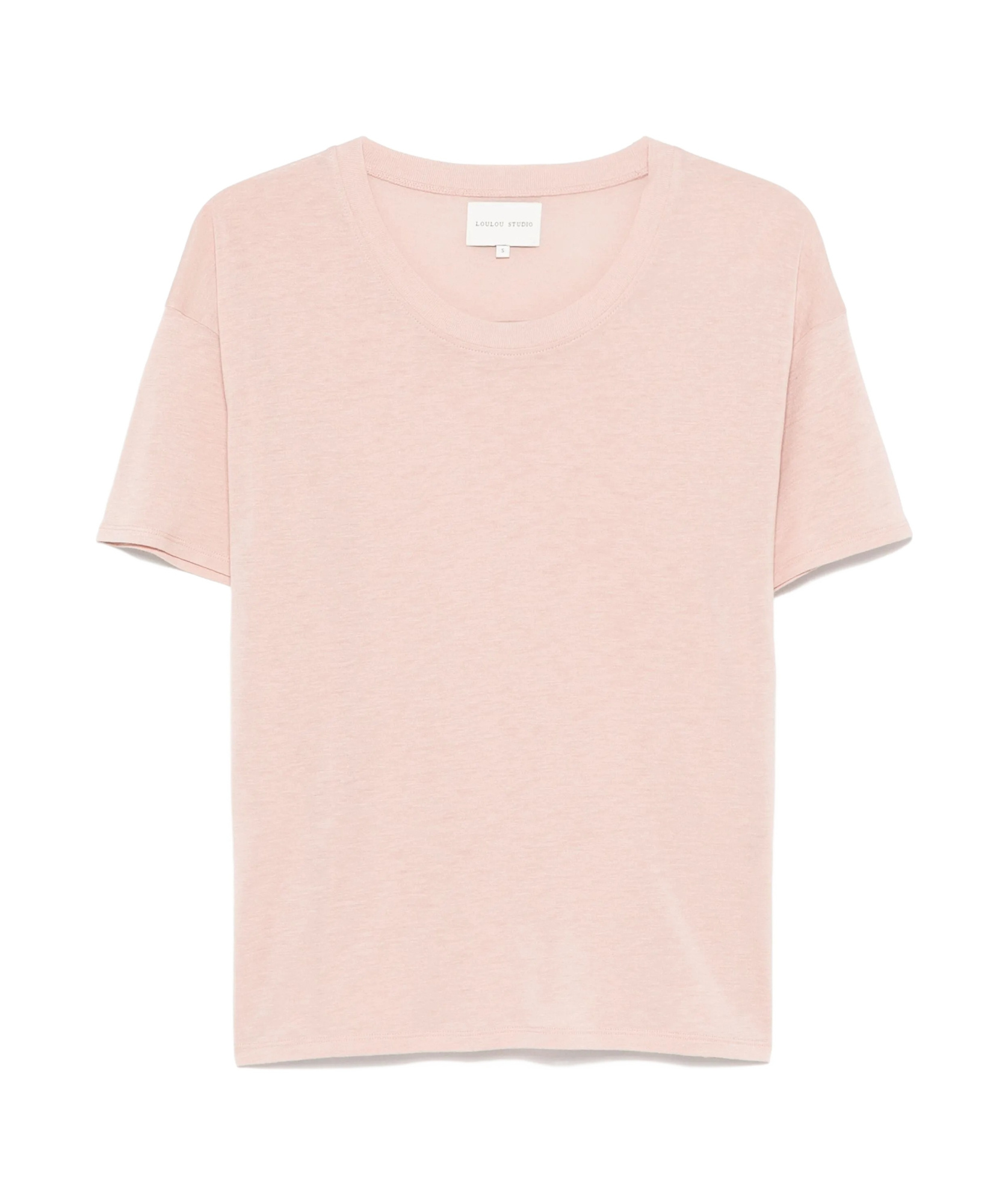 Shop Loulou Studio Ezra T-shirt In Nude
