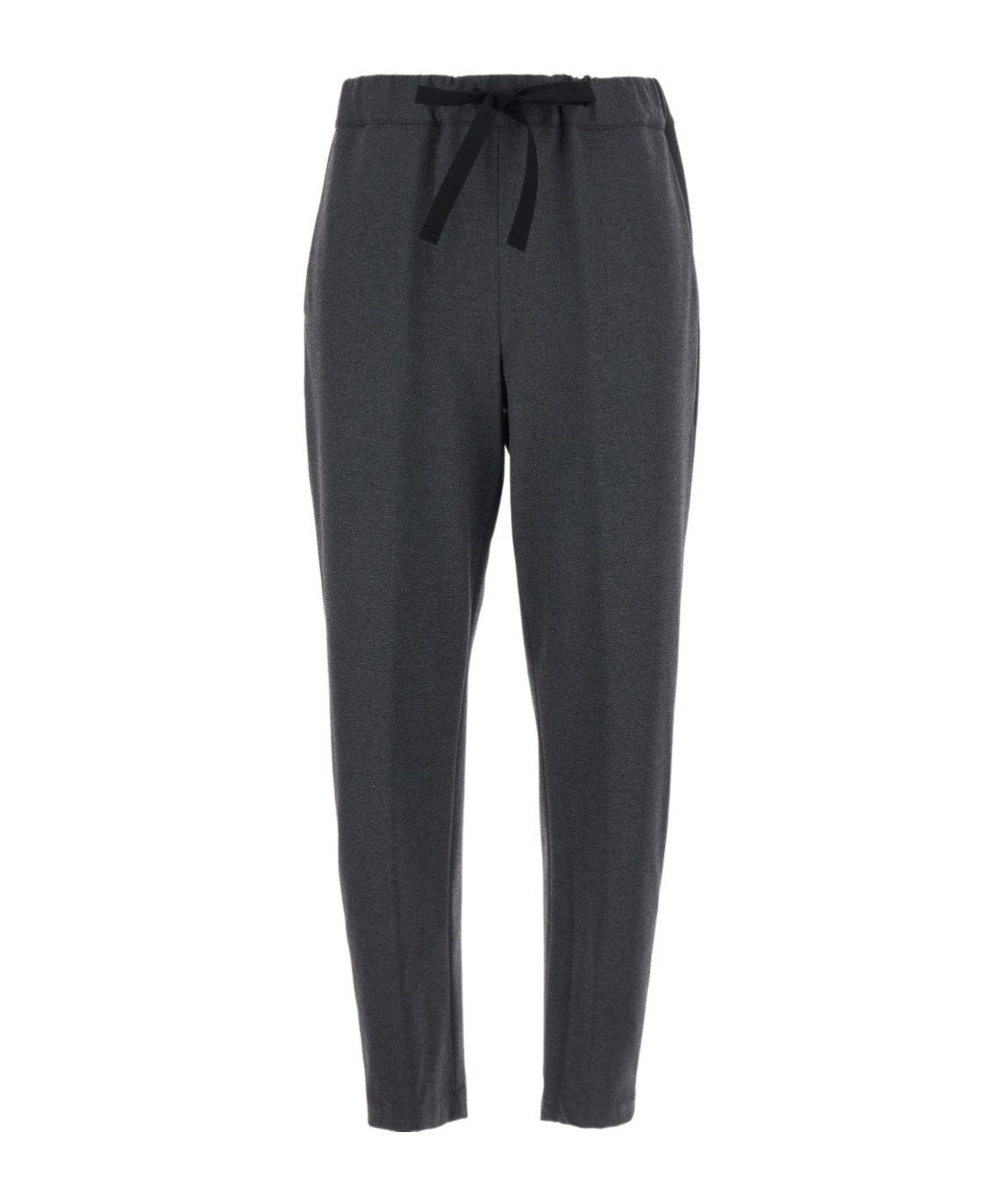 Semicouture Drawstring Casual Pants In Black