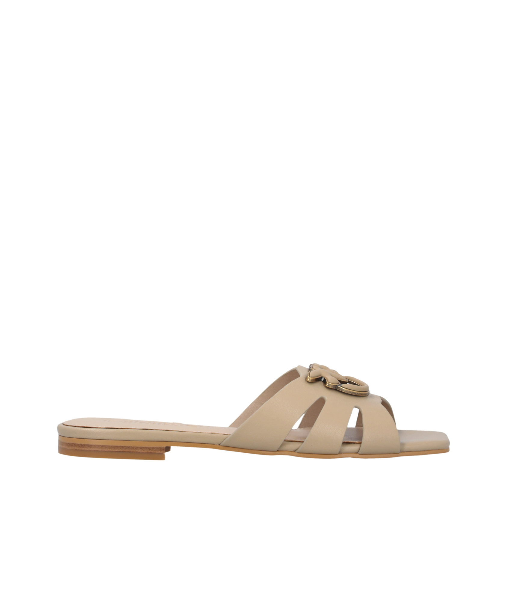 Shop Pinko Marli Slides In Nude